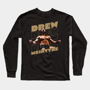 vintage drew mcintyre Long Sleeve T-Shirt